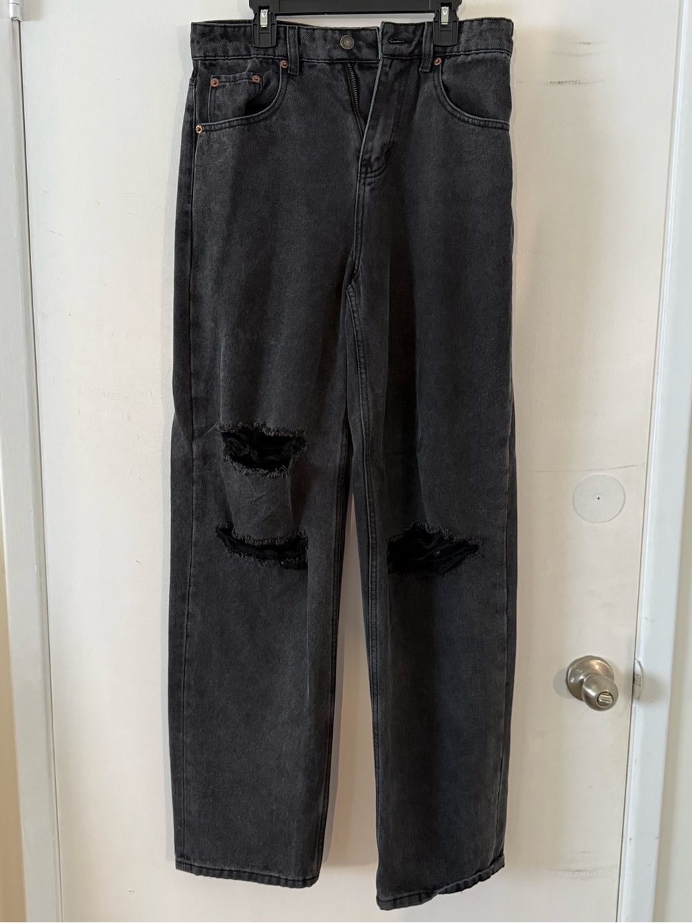 Motel Rocks Black Denim Jeans